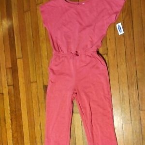 Girls Pink Romper Jumpsuit Size 14/16